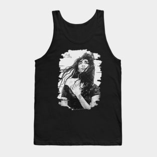 Jody watley \ Brush Art Tank Top